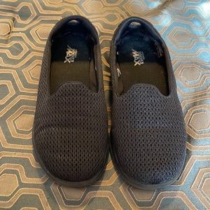 Skechers GoStep Lite Black Goga Max loafers 7.5